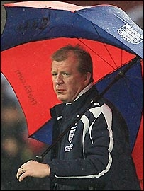 Wally with the brolly