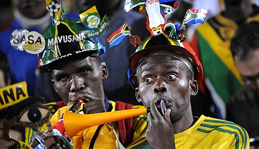 The Makarapa and the Vuvuzela