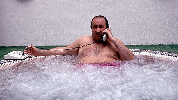 Jesus in a jacuzzi Jesus in a jaccuzzi