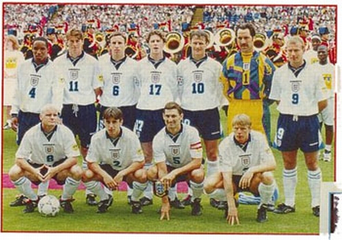 England team - Euro 96 England team - Euro 96