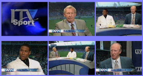 ITV's coverage of England v Holland at Euro 96 ITV's coverage of England v Holland at Euro 96