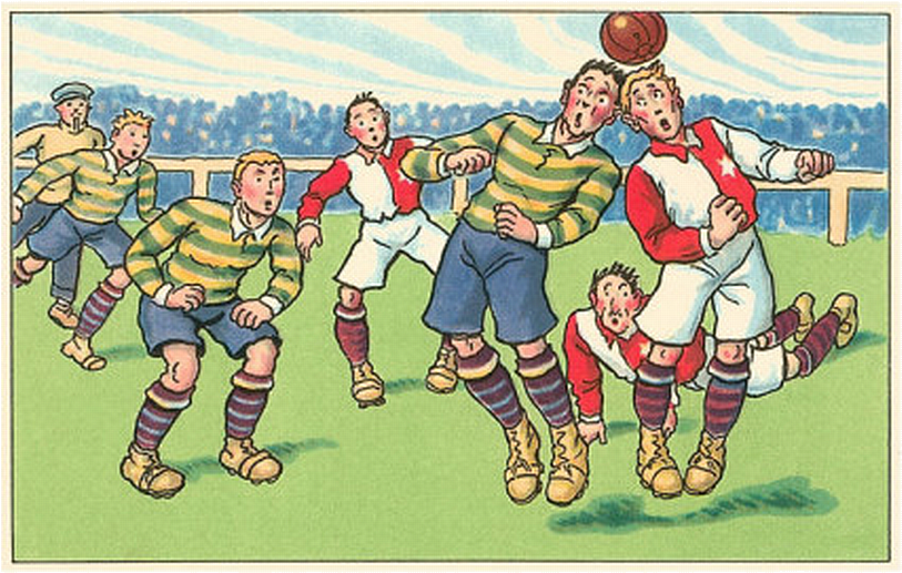 Vintage football game