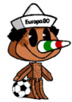 Yes this was the mascot-logo for Euro 1980 in Italy