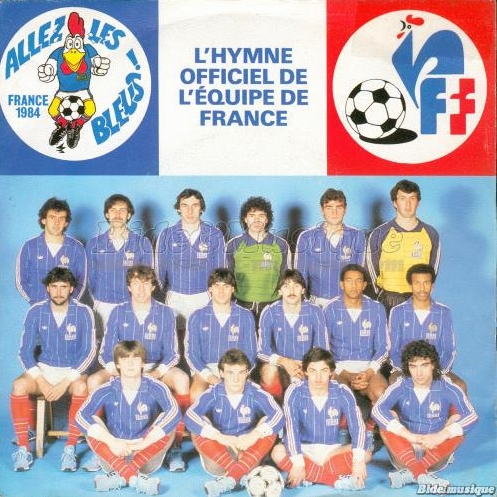 France - Allez Les Blues - 1984